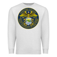Oatmeal Heather Suny Maritime Full Color Premium Sweatshirt - linhVisuals