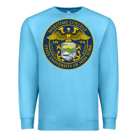 Ocean Blue Suny Maritime Full Color Premium Sweatshirt - linhVisuals