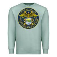 Seafoam Suny Maritime Full Color Premium Sweatshirt - linhVisuals