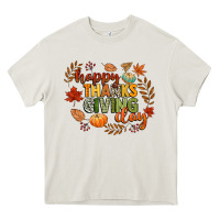 Happy Thanksgiving Day Heavy Core Tee | Teevron