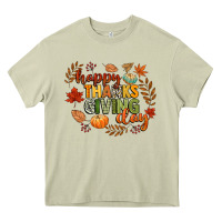 Mossy happy thanksgiving day Heavy Core Tee - CowGirlArtShop