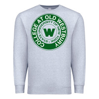 Heather Grey Suny Old Westbury Premium Sweatshirt - linhVisuals