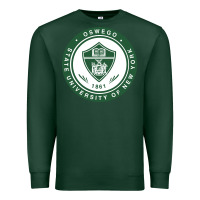 Sports Green Suny Oswego Premium Sweatshirt - linhVisuals