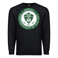 Black Suny Oswego Premium Sweatshirt - linhVisuals