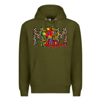Army Green mom autism 2 Premium Hoodie - RacoonDesign