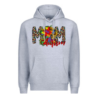 Heather Grey mom autism 2 Premium Hoodie - RacoonDesign