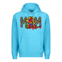 Ocean Blue mom autism 2 Premium Hoodie - RacoonDesign