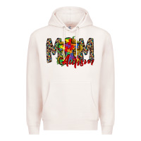 Pale Pink mom autism 2 Premium Hoodie - RacoonDesign