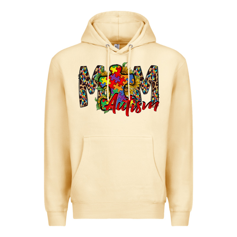 Mom Autism 2 Premium Hoodie by RacoonDesign | Teevron