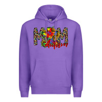 Purple mom autism 2 Premium Hoodie - RacoonDesign