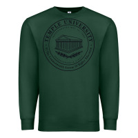 Sports Green Temple University Premium Sweatshirt - linhVisuals