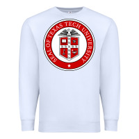 White Texas Tech University Premium Sweatshirt - linhVisuals