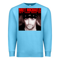Ocean Blue #bret michaels get your rock on tour 2022 Premium Sweatshirt - linhVisuals