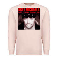 Pale Pink #bret michaels get your rock on tour 2022 Premium Sweatshirt - linhVisuals