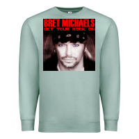 Seafoam #bret michaels get your rock on tour 2022 Premium Sweatshirt - linhVisuals