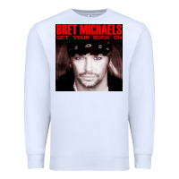 White #bret michaels get your rock on tour 2022 Premium Sweatshirt - linhVisuals
