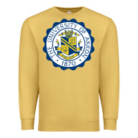 Antique Gold University Of Akron Premium Sweatshirt - linhVisuals