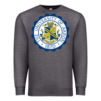 Charcoal Heather University Of Akron Premium Sweatshirt - linhVisuals