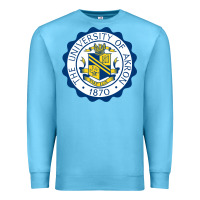 Ocean Blue University Of Akron Premium Sweatshirt - linhVisuals
