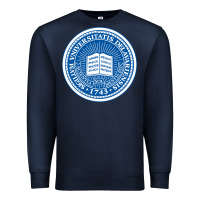 Navy University Of Delaware Premium Sweatshirt - linhVisuals