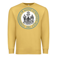 Antique Gold University Of Maine At Presque Isle Premium Sweatshirt - linhVisuals