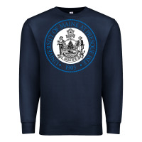 Navy University Of Maine At Presque Isle Premium Sweatshirt - linhVisuals