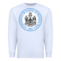 White University Of Maine At Presque Isle Premium Sweatshirt - linhVisuals