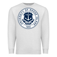Oatmeal Heather University Of Rhode Island Premium Sweatshirt - linhVisuals