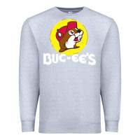 Heather Grey bucc ee's tshirt Premium Sweatshirt - linhVisuals