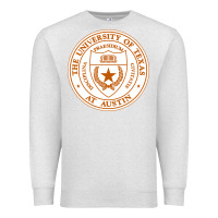 Oatmeal Heather University Of Texas At Austin Premium Sweatshirt - linhVisuals