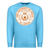 Ocean Blue University Of Texas At Austin Premium Sweatshirt - linhVisuals