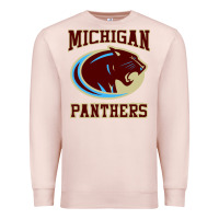 Pale Pink The Panthers Premium Sweatshirt - linhVisuals