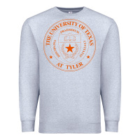 Heather Grey University Of Texas At Tyler Premium Sweatshirt - linhVisuals