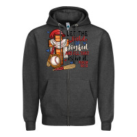 Charcoal Heather let the field be joyful and all that is in it Zipper Hoodie - JahusDesignShop