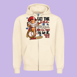 Let The Field Be Joyful And All That Is In It Zipper Hoodie Designed By Jahusdesignshop