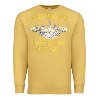 Antique Gold submarine veteran tshirt Premium Sweatshirt - linhVisuals