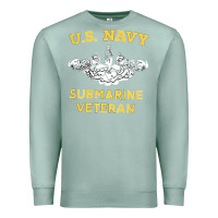 Seafoam submarine veteran tshirt Premium Sweatshirt - linhVisuals
