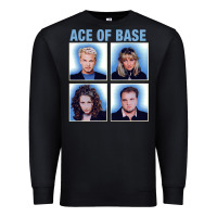 Black vintage Ace Of The Base Premium Sweatshirt - linhVisuals