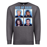 Charcoal Heather vintage Ace Of The Base Premium Sweatshirt - linhVisuals