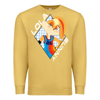 Antique Gold lola bunny gril Premium Sweatshirt - linhVisuals
