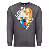 Charcoal Heather lola bunny gril Premium Sweatshirt - linhVisuals