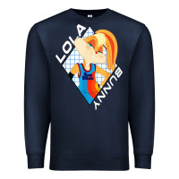 Navy lola bunny gril Premium Sweatshirt - linhVisuals