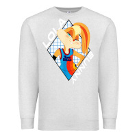 Oatmeal Heather lola bunny gril Premium Sweatshirt - linhVisuals