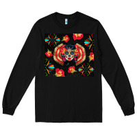 Black sugar skull tumbler Long Sleeve Tee - BundleAndBundleShop