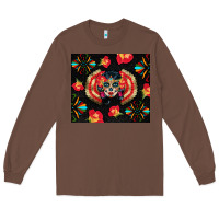 Chestnut sugar skull tumbler Long Sleeve Tee - BundleAndBundleShop