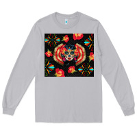 Moon Dust sugar skull tumbler Long Sleeve Tee - BundleAndBundleShop