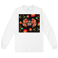 White sugar skull tumbler Long Sleeve Tee - BundleAndBundleShop