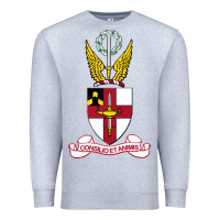 Heather Grey Virginia Military Institute Premium Sweatshirt - linhVisuals