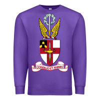 Purple Virginia Military Institute Premium Sweatshirt - linhVisuals