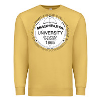 Antique Gold Washburn University Premium Sweatshirt - linhVisuals